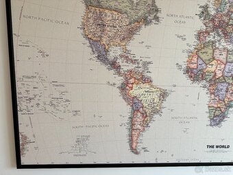 Mapa sveta v rame - 3