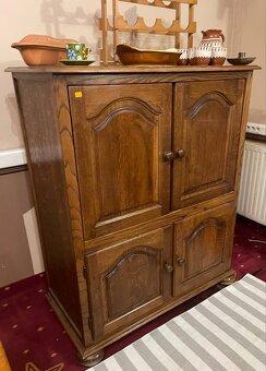 komoda, masiv, v 133cm, s 110 cm, h 54 cm, bazar - 3