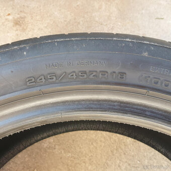 Letné pneumatiky 245/45 R18 DUNLOP DOT1817 - 3