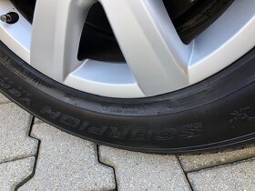 5x130  org. letné VW nová SADA 235/65 r17 PIRELLI 7-8mm - 3