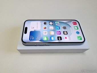 APPLE iPHONE 15 128GB TOP STAV, BATERKA 100% TOP STAV - 3
