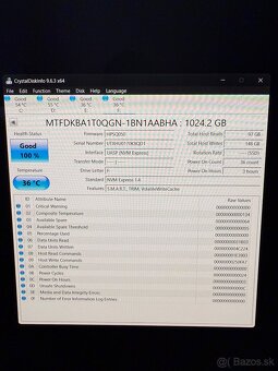 Micron M2 1Tb NVMe - 3
