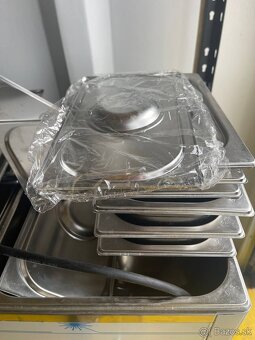 Ohrevný bufetový stôl BMV-2115 s gastronádobami a podstavcom - 3