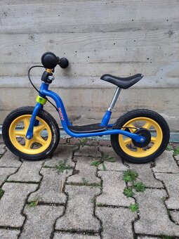 Modré odrážadlo značka PUKY, veľkost 12" - 3