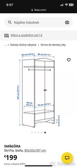 Detská skriňa Ikea - 3