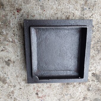 Liatinové dvierka na pec sada 5 - 3