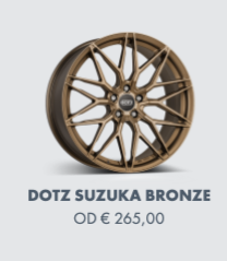 Predam DOTZ SUZUKA BRONZE 5x112 R18 NOVE - 3