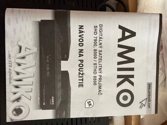 Satelitné prijímače Amiko a Sunsat - 3