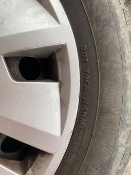 Zimné kolesá disky+pneumatiky - 3