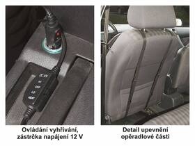 Vyhrievaný poťah na sedadlo do auta - 3