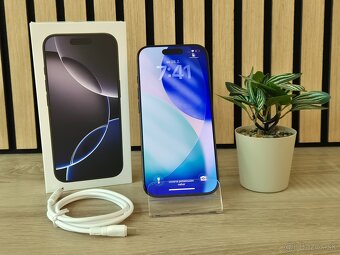 Apple iPhone 16 Pro 128GB Black Titanium | ZÁNOVNÝ - 3