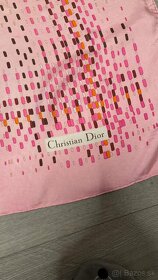 Christian Dior vintage satka ruzova - 3