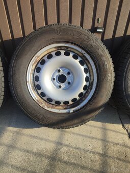 Plechové disky 5x112 R16 + pneu 215/65 R16C - 3