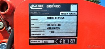 Predám Gaspardo Artiglio 250/5 - 3