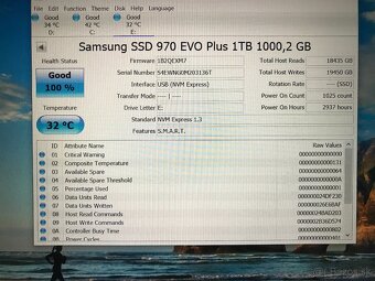 Ssd disk 1TB m.2 nvme SAMSUNG 970 evo plus. - 3