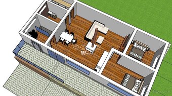 Stavebný pozemok - Kotrčiná Lúčka (1226 m2) - 3