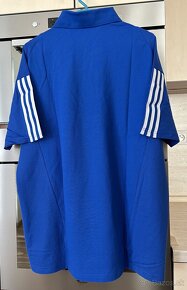 Adidas pánska modrá polokošeľa veľkosť XL - 3