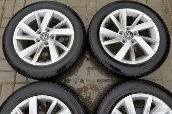 Volkswagen Alu zimná sada 5x112 R16 Contintal  205/55 R16 H - 3