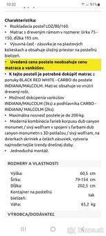 Rozkladacia posteľ - 3