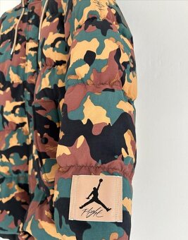 Nike Jordan Flight Heritage paperová  zimná bunda veľkosť L - 3