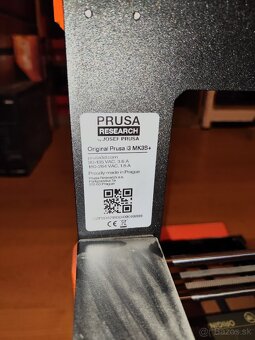 3D tlačiareň Prusa MK3S+ - 3