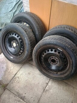 Plechové disky,zimné pneu - 3