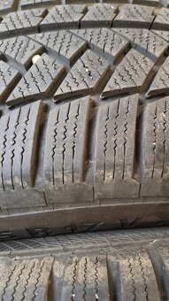 Predám 4ks jazdené zimné 225/55r17 2+2modely - 3