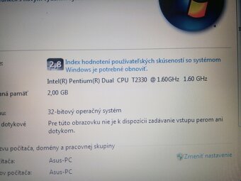 predám na diely notebooky ASUS a DELL. - 3