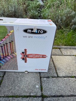 Kolobežka Mini Micro Deluxe červená, v 2r+ - 3