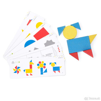 Montessori logická hra Dienes – úplne nová, nerozbalená - 3