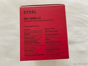 Zyxel GS-105B v3 -  Switch 1000 Mbit (Gigabit) - 3