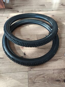 3 x nové plášte plus duše 24 x 2,25 - 3