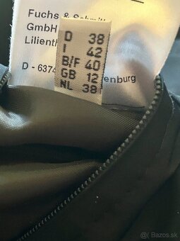 Tmavomodrá parka zn.FUCHS SCHMITT Gore-Tex č.38 - 3