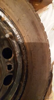 Predám sadu kolies z Fábie: zimné pneu Bridgestone Blizzak - 3