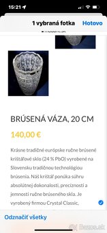 Krištáľová váza - 3