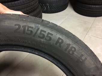 Continental 215/55 R18 letné - 3