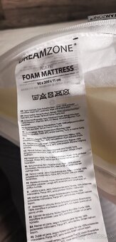 2x matrac JYSK 90x200 PLUS F30 DREAMZONE - 3