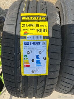 215/40 r16 letne pneumatiky predam - 3