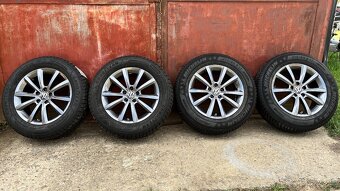 Zimná sada vw 5x112 r17 Tiguan Merano antracit ☑️ - 3