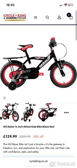 Detský bicykel Rebel 16” - 3