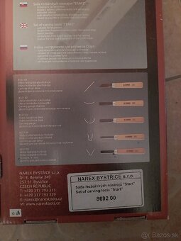 Narex dlatka aj s brúsnym kameňom - 3