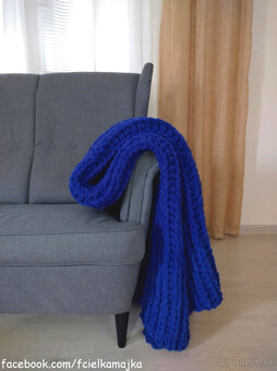 NOVA puffy deka 145/200 kralovska modra - 3