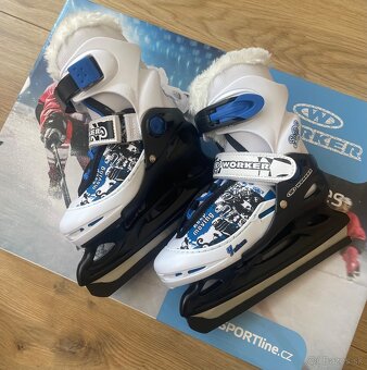 Detské nastaviteľné korčule na ľad - 3