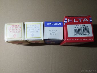 Tatra,Jawa,SkodaČZ-žiarovky a objímky. - 3