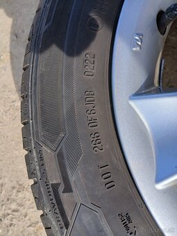 Predám  letne pneu na diskoch 175/65R14 T - 3