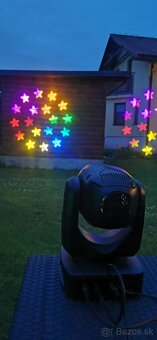 Set 2x 150W Beam hlavy + dmx pult + káble - 3