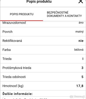 Dlazba Track Beige 30/30 bezova - 3