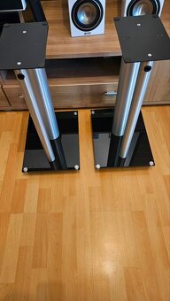 CANTON LS650 Stojany pod reproduktory sklo/hliník (zánovné) - 3