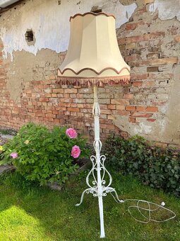 Podlahová kovaná lampa - 3