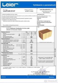 Tehla Leier Plan 25 N+F - 3